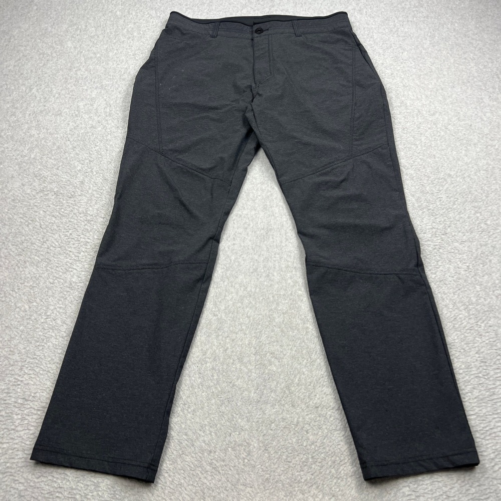 KUHL Deceptr Pants Mens 35x32 Black Tuff Lite 4-Way Technical Stretch Hike 5261